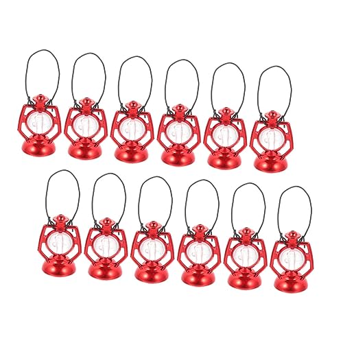 ERINGOGO 12 Stück Kerosinlampen-Puppenhaus Mikro Mini klein winzig realistisch The Hallow Halloween mitgebsel gepps Weihnachten helliween Puppenlampendekoration Kerosin -Laterne Plastik rot ERINGOGO 12 Stück Kerosinlampen-Puppenhaus Mikro Mini klein winzig realistisch The Hallow Halloween mitgebsel gepps Weihnachten helliween Puppenlampendekoration Kerosin -Laterne Plastik rot von ERINGOGO
