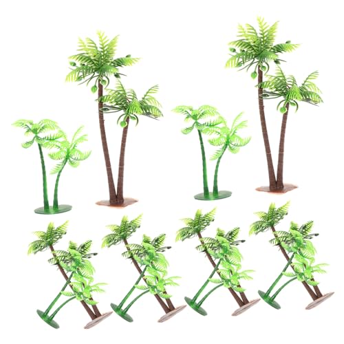ERINGOGO 12 Stück Kokosnussbaumdekoration Kokosnussbaum Dekoration Baumfiguren Ö Modell Kokospalme Mini-kokosnussbaum Landschaft Mini-modellbäume Pflanzen Klein Plastik ERINGOGO 12 Stück Kokosnussbaumdekoration Kokosnussbaum Dekoration Baumfiguren Ö Modell Kokospalme Mini-kokosnussbaum Landschaft Mini-modellbäume Pflanzen Klein Plastik von ERINGOGO