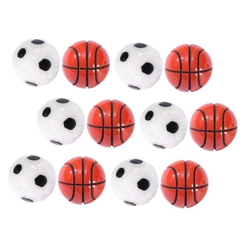 ERINGOGO Basketball-Modelle Mini-fußball Bonsai-Sport 12-teiliges Miniatur-Sport-Set Für Die Inneneinrichtung von ERINGOGO