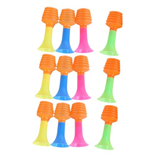 ERINGOGO 12 Stück Mini -horn -spielsachen Trompeten Fußballhorn- Fußball-geräuschmacher- Lustige Spielzeugtrompete Geräuschemacher Hornspielzeug Pvc von ERINGOGO