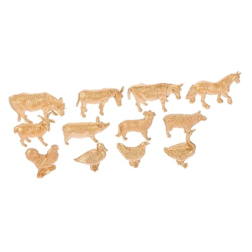ERINGOGO 12 Stück Miniatur Bauernhoftier Figuren Realistische Tiermodelle aus Hochwertigem Kunststoff für Dekoration und Lernzwecke für Partys ERINGOGO 12 Stück Miniatur Bauernhoftier Figuren Realistische Tiermodelle aus Hochwertigem Kunststoff für Dekoration und Lernzwecke für Partys von ERINGOGO