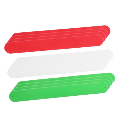ERINGOGO 12stücke Slap Armbänder Silikon Armband Spielzeug Partygeschenke Festival Handgelenk Accessoires von ERINGOGO