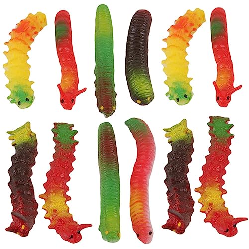 ERINGOGO 12 Stück Simulationsfehler Verrückt Halloween Streich Raupenmodell Realistischer Wurm Simulierter Wurm Wurm-Modell Realistische Kriechende Insekten Wurmfiguren Plastik ERINGOGO 12 Stück Simulationsfehler Verrückt Halloween Streich Raupenmodell Realistischer Wurm Simulierter Wurm Wurm-Modell Realistische Kriechende Insekten Wurmfiguren Plastik von ERINGOGO