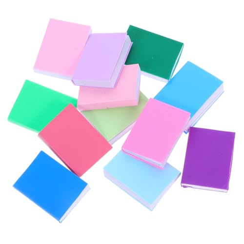 ERINGOGO 12stücke Miniature Dollhouse Books Farbiges Für Kreatives Spielen Und Dekoration Mit Pädagogischen Inhalten Und Lebendigen Farben Für Puppenhaus Zubehör von ERINGOGO