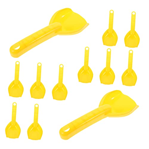 ERINGOGO 12 Stück Strandschaufelspielzeug Kinderstrand Sandschaufeln für Beach Toys for gartenwerkzeug Kinderschaufeln zum Graben Reise sandspielzeug Plastik Yellow ERINGOGO 12 Stück Strandschaufelspielzeug Kinderstrand Sandschaufeln für Beach Toys for gartenwerkzeug Kinderschaufeln zum Graben Reise sandspielzeug Plastik Yellow von ERINGOGO