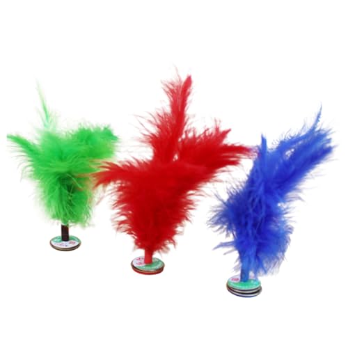 ERINGOGO 12 Stück Teiliges Bunter Chinese Jianzi Kick Shuttlecocks Traditionelles Fußsportspielzeug für Drinnen und Draußen Fördert Beinmuskulatur und Beweglichkeit für von ERINGOGO