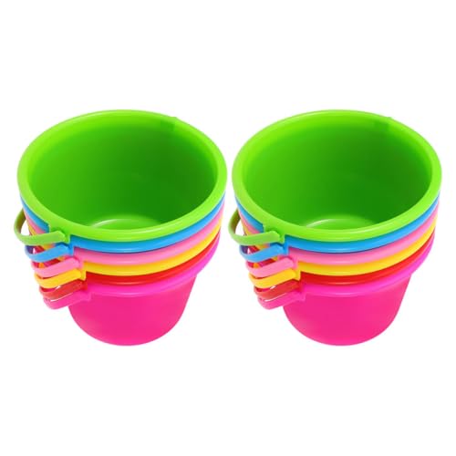 ERINGOGO 12 Stück Teiliges Bunter Sandspielzeuge Kleine Strandeimer für Vielseitig Einsetzbar im Garten Am Strand oder Drinnen Fördert Kreativität und Geschicklichkeit ERINGOGO 12 Stück Teiliges Bunter Sandspielzeuge Kleine Strandeimer für Vielseitig Einsetzbar im Garten Am Strand oder Drinnen Fördert Kreativität und Geschicklichkeit von ERINGOGO