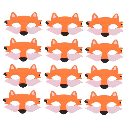 ERINGOGO 12 Stück Teiliges Halbes Gesicht Wolf Maske Halloween Tiermaske aus Atmungsaktivem Vliesstoff für Kostümpartys Verkleidungen Klassenaktivitäten und Erzählungen ERINGOGO 12 Stück Teiliges Halbes Gesicht Wolf Maske Halloween Tiermaske aus Atmungsaktivem Vliesstoff für Kostümpartys Verkleidungen Klassenaktivitäten und Erzählungen von ERINGOGO