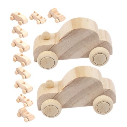 ERINGOGO 12 Stück Teiliges Holzauto Bastelset zum Bemalen Sichere Naturbelassene Holzspielzeuge für DIY Graffiti Autos für Kreative Mädchen Pädagogisches Fantasie und Feinmotorik ERINGOGO 12 Stück Teiliges Holzauto Bastelset zum Bemalen Sichere Naturbelassene Holzspielzeuge für DIY Graffiti Autos für Kreative Mädchen Pädagogisches Fantasie und Feinmotorik von ERINGOGO