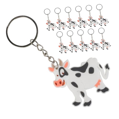 ERINGOGO 12 Stück Teiliges Kuh Schlüsselanhänger Kleiner Leichter Kuh Anhänger Niedliche Cartoon Tier Schlüsselringe Robustes Material als Geburtstags mitgebsel Taschen Schlüsseldeko ERINGOGO 12 Stück Teiliges Kuh Schlüsselanhänger Kleiner Leichter Kuh Anhänger Niedliche Cartoon Tier Schlüsselringe Robustes Material als Geburtstags mitgebsel Taschen Schlüsseldeko von ERINGOGO
