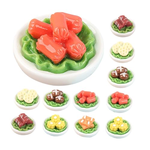 ERINGOGO 12 Stück Teiliges Miniatur Gemüse aus Resin Realistische Puppenhaus Lebensmittel Dekoration Langlebig und Farbbeständig Leicht und Bruchsicher als Mini Haus Ornament und ERINGOGO 12 Stück Teiliges Miniatur Gemüse aus Resin Realistische Puppenhaus Lebensmittel Dekoration Langlebig und Farbbeständig Leicht und Bruchsicher als Mini Haus Ornament und von ERINGOGO