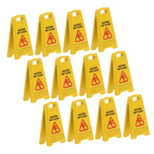 ERINGOGO 12 Stück Teiliges Miniatur Warnschild Puppenhaus Realistisches Vorsicht Rutschgefahr Schild Pädagogisches Sicherheitszeichen Fördert Kreatives Rollenspiel und ERINGOGO 12 Stück Teiliges Miniatur Warnschild Puppenhaus Realistisches Vorsicht Rutschgefahr Schild Pädagogisches Sicherheitszeichen Fördert Kreatives Rollenspiel und von ERINGOGO