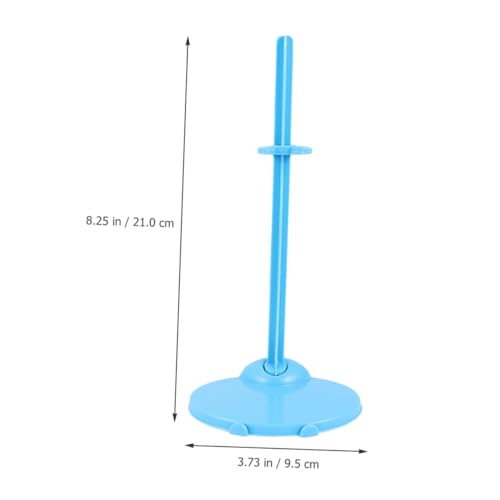 ERINGOGO 12 Stück Teiliges Puppenständer Robustem Kunststoff Stabile Halter mit Transparenten und Blauen Clips Einsetzbar als Doll Display Stand für Figuren und Puppenzubehör ERINGOGO 12 Stück Teiliges Puppenständer Robustem Kunststoff Stabile Halter mit Transparenten und Blauen Clips Einsetzbar als Doll Display Stand für Figuren und Puppenzubehör von ERINGOGO