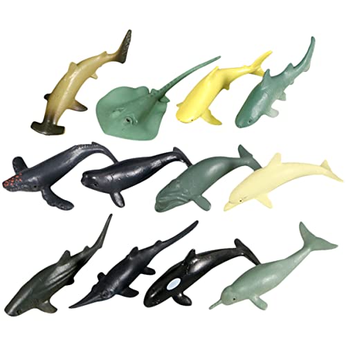 ERINGOGO 12 Stück Teiliges Realistische Tiermodelle aus Hochwertigem Detailreiche Meeresbewohner Figuren als Aquarium Deko und Pädagogisches für Fotorequisiten ERINGOGO 12 Stück Teiliges Realistische Tiermodelle aus Hochwertigem Detailreiche Meeresbewohner Figuren als Aquarium Deko und Pädagogisches für Fotorequisiten von ERINGOGO