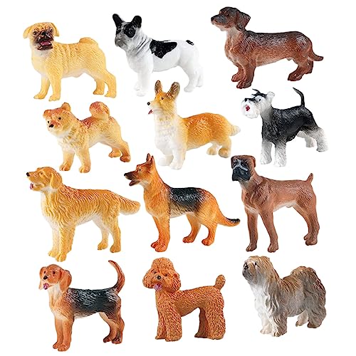 ERINGOGO 12 Stück Teiliges Set Mini Hund Figuren Realistische Hunde Modelle für Dekoration für Geburtstagsfeiern und für Hundefans ERINGOGO 12 Stück Teiliges Set Mini Hund Figuren Realistische Hunde Modelle für Dekoration für Geburtstagsfeiern und für Hundefans von ERINGOGO