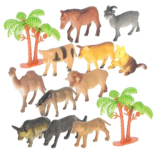 ERINGOGO 12 Stück Teiliges Set Realistischer Tierfiguren aus Kunststoff für Kleinkinder Bauernhoftiere für Dekoration Lernspielzeug und für Jahren ERINGOGO 12 Stück Teiliges Set Realistischer Tierfiguren aus Kunststoff für Kleinkinder Bauernhoftiere für Dekoration Lernspielzeug und für Jahren von ERINGOGO
