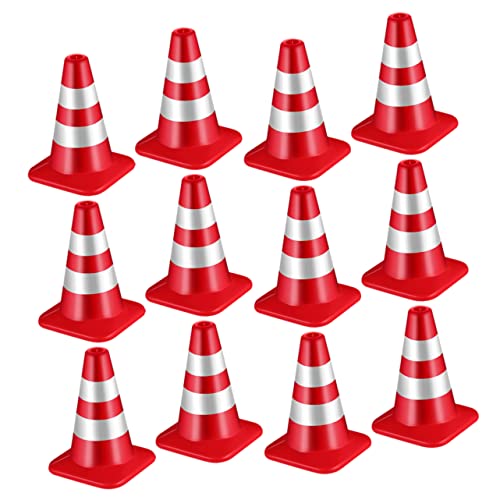 ERINGOGO 12 Stück Verkehrszeichen- Miniatur-spielzeugleitkegel Zapfen Klein Leitkegel Modelle Verkehrskegel- Leitkegel Für Winzige Verkehrskegel Abs Rot ERINGOGO 12 Stück Verkehrszeichen- Miniatur-spielzeugleitkegel Zapfen Klein Leitkegel Modelle Verkehrskegel- Leitkegel Für Winzige Verkehrskegel Abs Rot von ERINGOGO