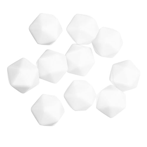ERINGOGO 12 Stück Würfel Spielzubehör Mathematik Unterricht Mathematik Unterricht Acryl Weiß ERINGOGO 12 Stück Würfel Spielzubehör Mathematik Unterricht Mathematik Unterricht Acryl Weiß von ERINGOGO