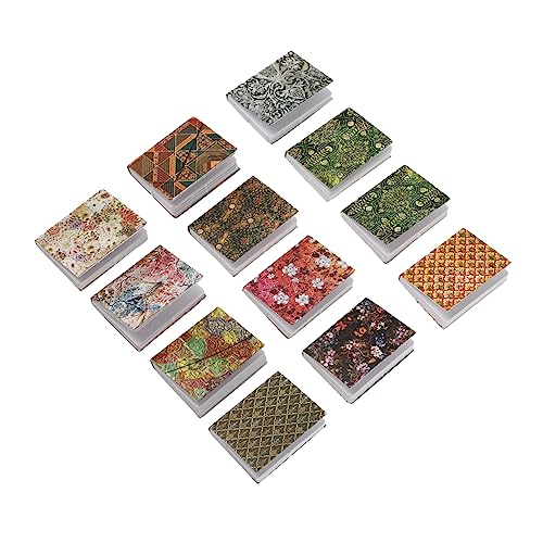 ERINGOGO 12 Stück klassisches notizbuch puppenhauszubehör Lernspielzeug buchen Puppenhausbuch für Puppenhaus-Miniaturen Miniaturbuch für Papier ERINGOGO 12 Stück klassisches notizbuch puppenhauszubehör Lernspielzeug buchen Puppenhausbuch für Puppenhaus-Miniaturen Miniaturbuch für Papier von ERINGOGO