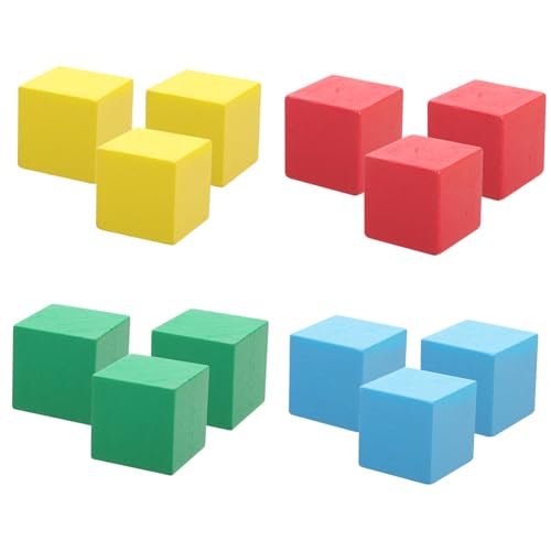 ERINGOGO 12 Stücke Bunte Blöcke Holz Große Holz Blöcke Bausteine Geometrie Bausteine ERINGOGO 12 Stücke Bunte Blöcke Holz Große Holz Blöcke Bausteine Geometrie Bausteine von ERINGOGO