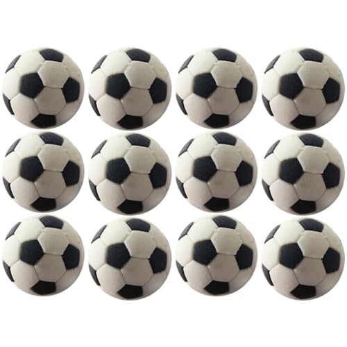 ERINGOGO 12 Stücke Mini Fußball Mini Fußball Figuren Mini Fußball Puppe Fußball von ERINGOGO