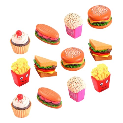 ERINGOGO 12-teiliges Set Simulierter Hamburger-Hotdog Interaktive Spielsachen Restaurant-spielsets Für Fast-Food-spielset Für Kleinkinder Küche Spielset PVC ERINGOGO 12-teiliges Set Simulierter Hamburger-Hotdog Interaktive Spielsachen Restaurant-spielsets Für Fast-Food-spielset Für Kleinkinder Küche Spielset PVC von ERINGOGO