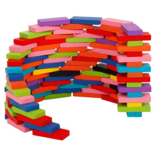ERINGOGO 120Stücke Domino Bausteine für DIY Spielzeuge zur Intellektuellen Entwicklung Lernspielzeug für Eltern Junge Mädchen Aktivitäten Fördert Kreativität ERINGOGO 120Stücke Domino Bausteine für DIY Spielzeuge zur Intellektuellen Entwicklung Lernspielzeug für Eltern Junge Mädchen Aktivitäten Fördert Kreativität von ERINGOGO