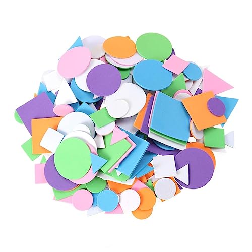 ERINGOGO 1250Stücke Selbstklebende Eva Schwammaufkleber in Bunten Geometrischen Formen Für DIY Bastelset Mit Gemischten Farben Und Zufälligen ERINGOGO 1250Stücke Selbstklebende Eva Schwammaufkleber in Bunten Geometrischen Formen Für DIY Bastelset Mit Gemischten Farben Und Zufälligen von ERINGOGO