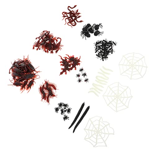 ERINGOGO 128 Stück Simulation Insektenanzug klein Spinne realistisch Wurm Halloween Horror Halloween grusel Simulation gruseliges Halloween-Streich-Requisite Plastik Colorful ERINGOGO 128 Stück Simulation Insektenanzug klein Spinne realistisch Wurm Halloween Horror Halloween grusel Simulation gruseliges Halloween-Streich-Requisite Plastik Colorful von ERINGOGO