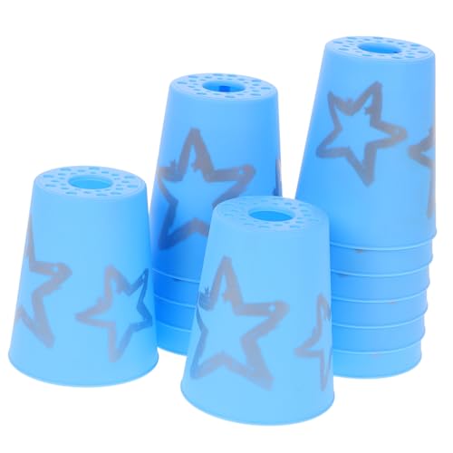 ERINGOGO Stapelbecher-Set 12 Becher Für EIN Lustiges Familienspiel Stapelspielzeug Für Partys Reisen Und Wettbewerbe von ERINGOGO