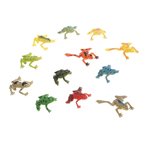 ERINGOGO 12Stücke Künstliche Frösche Realistische Krötenmodelle für Deko und Spiele Hochwertiges Kunststoffmaterial Sicheres Kinderspielzeug ERINGOGO 12Stücke Künstliche Frösche Realistische Krötenmodelle für Deko und Spiele Hochwertiges Kunststoffmaterial Sicheres Kinderspielzeug von ERINGOGO