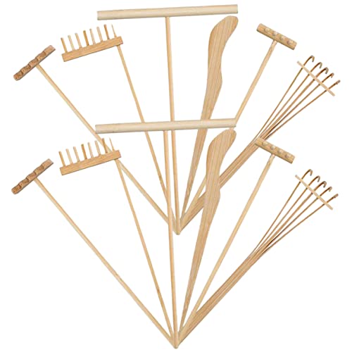 ERINGOGO 12stücke Teiliges Mini-gartenrechen Aus Dekorative Für Zen-Garten Und Sandbilder Für -projekte Für Gartenliebhaber von ERINGOGO