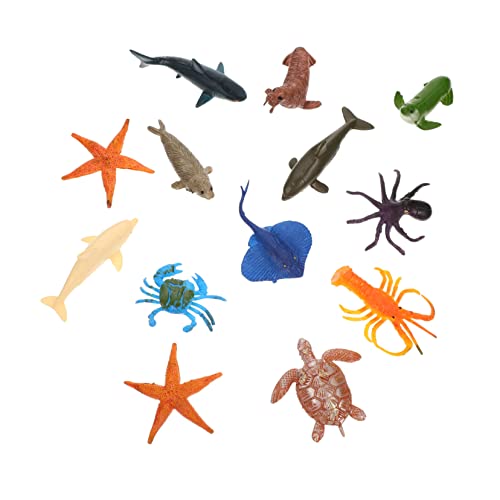 ERINGOGO 12Stücke Simulation Meerestiere Figuren Lebendige Ozeantiere für Pädagogisches aus Langlebigem Kunststoff für Kreative Lernspiele und Aquarien Dekoration ERINGOGO 12Stücke Simulation Meerestiere Figuren Lebendige Ozeantiere für Pädagogisches aus Langlebigem Kunststoff für Kreative Lernspiele und Aquarien Dekoration von ERINGOGO