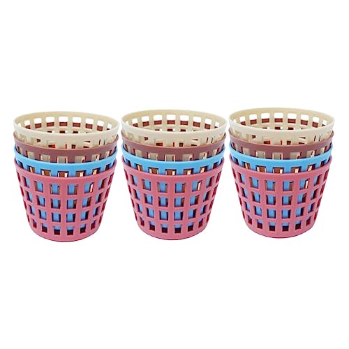 ERINGOGO 12 Stücke Mini Lagerung Körbe PVC Modelle Miniatur Wohnkultur Requisiten Spielhaus Schmuck ERINGOGO 12 Stücke Mini Lagerung Körbe PVC Modelle Miniatur Wohnkultur Requisiten Spielhaus Schmuck von ERINGOGO