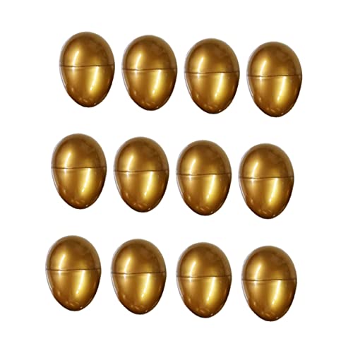 ERINGOGO 12pcs Ostern Gold Eierschale Party Favor Spielzeug Jungen und Mädchen Verpackung Boxen Dekorative Spaß ERINGOGO 12pcs Ostern Gold Eierschale Party Favor Spielzeug Jungen und Mädchen Verpackung Boxen Dekorative Spaß von ERINGOGO