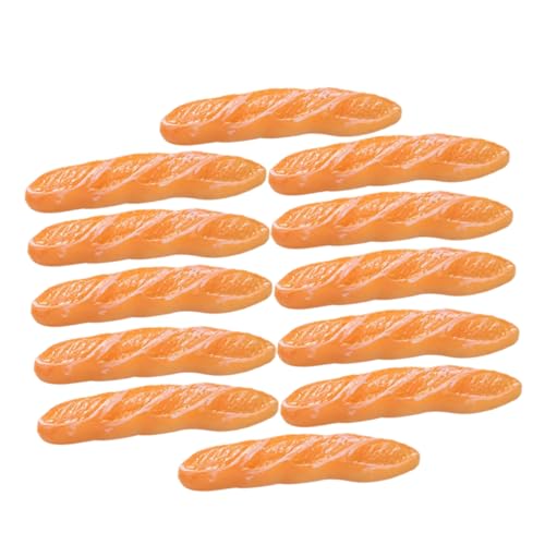 ERINGOGO 15 Stück Baguette Brot Imitat Modell Puppenhaus Miniatur Bäckerei Mini Lebensmittel Miniatur Brot Miniatur Puppenhaus Küche Backzubehör Brotdekor Mini Laib Orange Harz ERINGOGO 15 Stück Baguette Brot Imitat Modell Puppenhaus Miniatur Bäckerei Mini Lebensmittel Miniatur Brot Miniatur Puppenhaus Küche Backzubehör Brotdekor Mini Laib Orange Harz von ERINGOGO