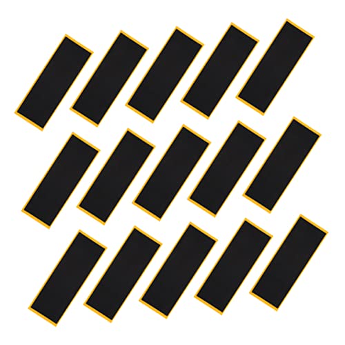 ERINGOGO 15 Stück Finger Skateboard Grip Tape Antirutschmatte für Skateboards und Fingerboards Hautfreundlich und Einfach Anzubringen von ERINGOGO