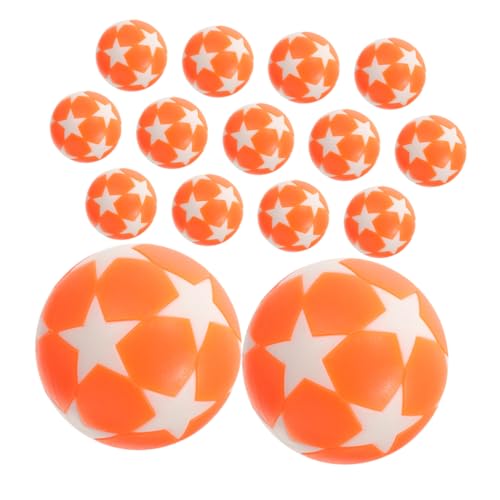 ERINGOGO 15 Stück Fußballzubehör Mini Bunt Foosball -ersatzkugeln Tischfußball Fußbälle Kickertischbälle Foosballs Kicker-ersatzspieler Für Erwachsene Foosballball Orange Plastik ERINGOGO 15 Stück Fußballzubehör Mini Bunt Foosball -ersatzkugeln Tischfußball Fußbälle Kickertischbälle Foosballs Kicker-ersatzspieler Für Erwachsene Foosballball Orange Plastik von ERINGOGO