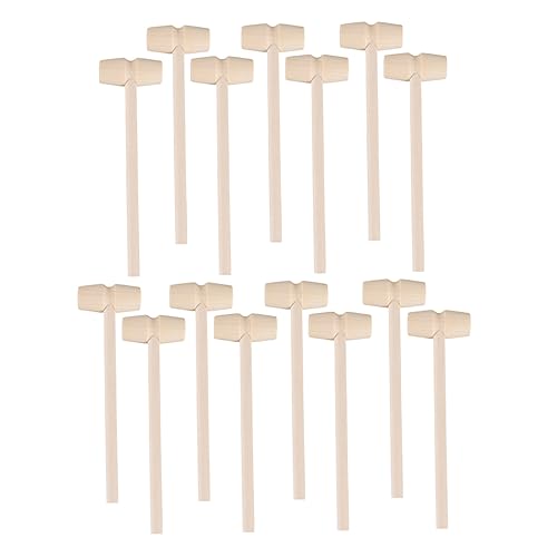ERINGOGO Pädagogisches Hämmer-spielzeugset Für Kinder – 15-teiliges Mini-holzhämmer-Set – Sicheres Schlagwerkzeug Für Kinder von ERINGOGO