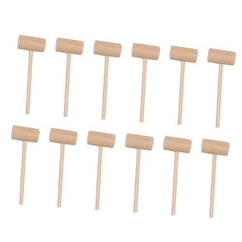 ERINGOGO 15 Stück Kleiner Hammer Mini Zubehör Zehn Hämmer Krabbe Hummer DIY-Werkzeuge Kuchenhämmer Meeresfrüchtewerkzeug Hölzern ERINGOGO 15 Stück Kleiner Hammer Mini Zubehör Zehn Hämmer Krabbe Hummer DIY-Werkzeuge Kuchenhämmer Meeresfrüchtewerkzeug Hölzern von ERINGOGO