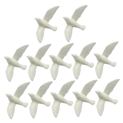 ERINGOGO 15stücke Teiliges Miniatur Taubenfiguren Dekoration Für Puppenhäuser Und Miniatur-szenen Für Kreative Bastelprojekte Für Mädchen von ERINGOGO