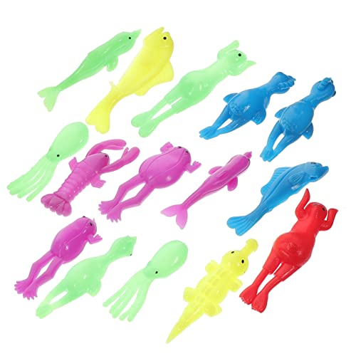 ERINGOGO 15 Stück Teiliges Finger Lustige Wasserspritze mit Tiermotiven für Stressabbau und Partyspaß für Jungen für Geburtstagsfeiern und Spiele im Freien ERINGOGO 15 Stück Teiliges Finger Lustige Wasserspritze mit Tiermotiven für Stressabbau und Partyspaß für Jungen für Geburtstagsfeiern und Spiele im Freien von ERINGOGO