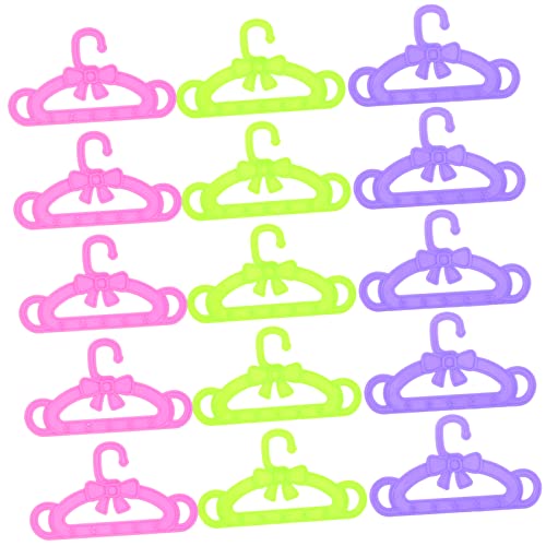 ERINGOGO 15 Stück Teiliges Puppenkleiderständer aus Kunststoff Bunte Kleiderbügel für Puppen für Aufbewahren und Organisieren von Puppenkleidung ERINGOGO 15 Stück Teiliges Puppenkleiderständer aus Kunststoff Bunte Kleiderbügel für Puppen für Aufbewahren und Organisieren von Puppenkleidung von ERINGOGO