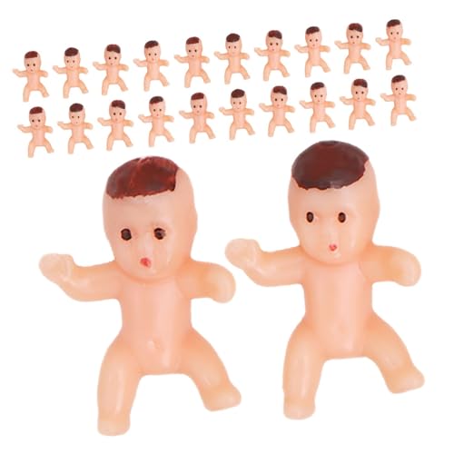 ERINGOGO 150 Stück Mini Babyfiguren Kunststoff Shower Partydeko Tischdekoration Kuchen Topper Souvenir Geschenke für Babyparty Tischsets von ERINGOGO