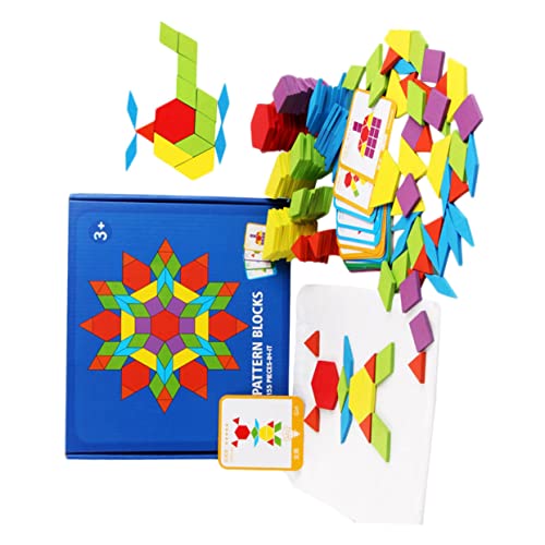 ERINGOGO 155 Stück Geometrische Formspielzeuge Puzzle- für Kinderspielzeug aus Holz Puzzle- aus Holz Puzzlespielzeug Holzunterrichtsspielzeug Hölzern ERINGOGO 155 Stück Geometrische Formspielzeuge Puzzle- für Kinderspielzeug aus Holz Puzzle- aus Holz Puzzlespielzeug Holzunterrichtsspielzeug Hölzern von ERINGOGO