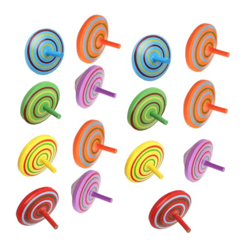 ERINGOGO 15Stücke Teiliges Holzspielzeug Pädagogische Gyroskope Für Lustige Tischspielzeuge Hand Augen Koordination Designs Für Fröhliche Spielstunden ERINGOGO 15Stücke Teiliges Holzspielzeug Pädagogische Gyroskope Für Lustige Tischspielzeuge Hand Augen Koordination Designs Für Fröhliche Spielstunden von ERINGOGO