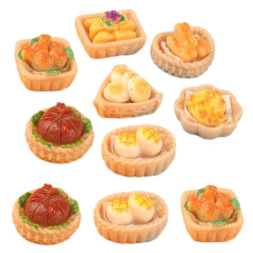 ERINGOGO 16 Stück Essen und in Miniatur DIY House Miniature kleinspielzeug Kleinigkeiten für Puppenhäuser winziges Puppenhaus Mini-Essen Probieren Harz ERINGOGO 16 Stück Essen und in Miniatur DIY House Miniature kleinspielzeug Kleinigkeiten für Puppenhäuser winziges Puppenhaus Mini-Essen Probieren Harz von ERINGOGO