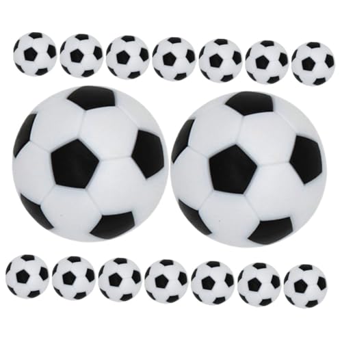 ERINGOGO 16stücke Tischfußball Ersatzbälle Mini Fußball Für Tischkicker Tischspiel Zubehör Für Spaß Und von ERINGOGO
