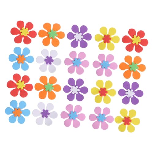 ERINGOGO 160 Stück Eva Blumen Sticker Teilig Selbstklebende Moosgummi Aufkleber für Kreative DIY Deko im Kinderzimmer Geeignet für Wände Küche Bad und Wohnzimmer Zufällige Zufällige Farbe ERINGOGO 160 Stück Eva Blumen Sticker Teilig Selbstklebende Moosgummi Aufkleber für Kreative DIY Deko im Kinderzimmer Geeignet für Wände Küche Bad und Wohnzimmer Zufällige Zufällige Farbe von ERINGOGO