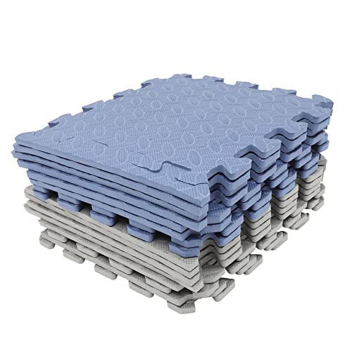 ERINGOGO 16Stücke Farbige Krabbelmatte Für Interlocking Schaumstoffbodenbeläge Für Kleinkinder Für Spielbereiche Und Junge Mädchen von ERINGOGO